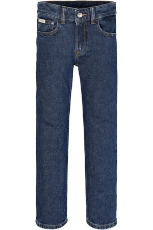 Calvin Klein Blue Authentic Mid Rise Straight Jeans 16 Years (176cm)