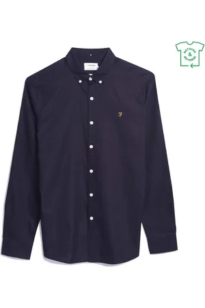 Farah Brewer Long Sleeve Shirt S