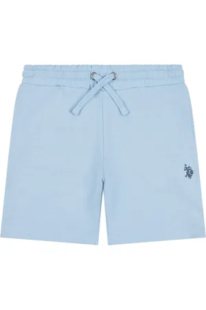 U.S. Polo Assn. U. S. Polo Assn. Boys 100% Cotton Double Horsemen Sweat Shorts 10