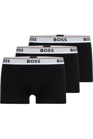 HUGO BOSS Black Chrome Power Stretch Cotton 3 Pack Boxers XL