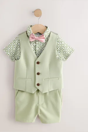 Next Waistcoat/Shirt/Shorts & Bow Tie Set (3mths-9yrs) 9