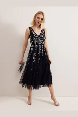 Phase Eight Marissa Beaded Dress AU 16