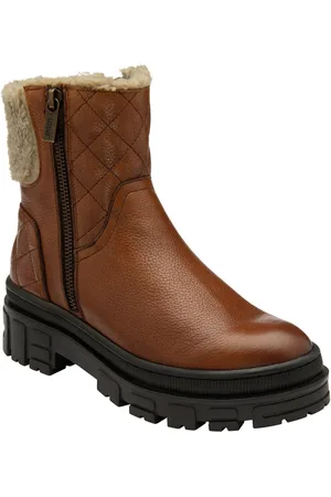 Lotus Brown Leather Zip-Up Ankle Boots AU 5 (EU 36)
