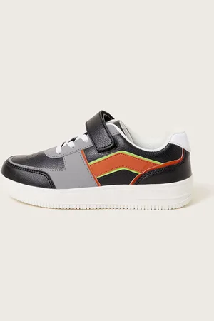 Monsoon Colourblock Rip-Tape Trainers AU 2 (EU 34)