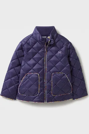 J.Crew Blue Shower Resistant Quilted Jacket 5