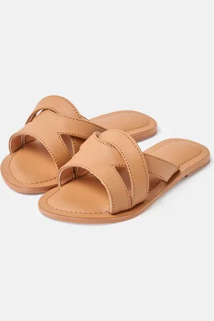 Angel & Rocket Brown Ruby Pu Sandals AU 1 (EU 33)