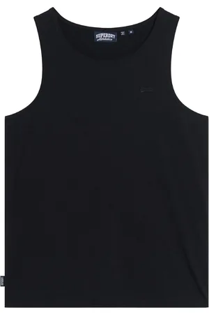 Superdry Black Essential Logo Slim Fit Vest Top XXL