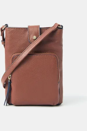 Accessorize Natural Leather Pouch Phone Bag One