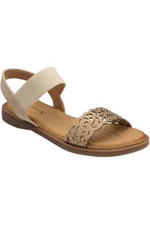 Lotus Natural Flat Slip-Ons Sandals AU 8 (EU 39)