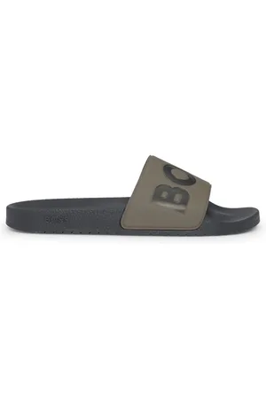 HUGO BOSS Green Large Logo Sliders AU 6 (EU 40)