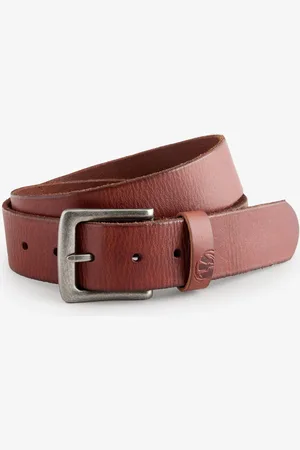 Fat Face FatFace Tan Brown Italian Leather Belt S