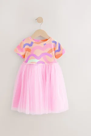 Next Mesh Party Dress (3mths-7yrs) 3
