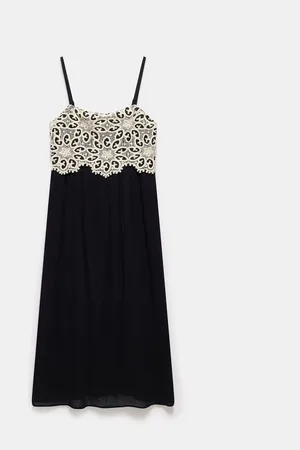 mint&berry Crochet Maxi Dress S
