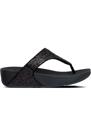 FitFlop Lulu Glitter Toe-Post Sandals AU 10 (EU 42)