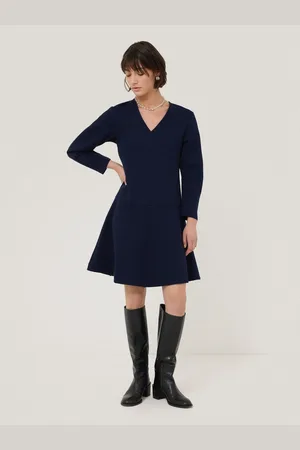 Jigsaw Darted Sleeve Short Dress M