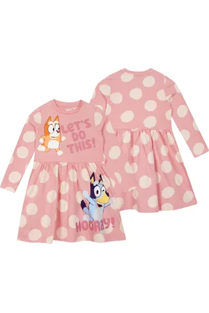 Character Girls 100% Cotton Bingo Polka Dot Dress 5