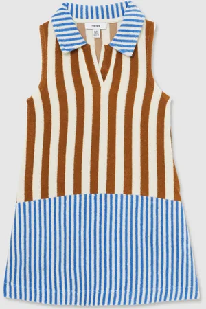Reiss Felicia 9-13 yrs Towelling Stripe Dress 12