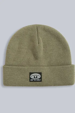 Animale Green Womens Harley Beanie one
