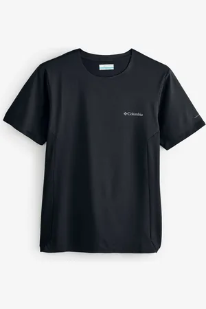 Columbia Three Pitch Short Sleeve Crew Black T-Shirt XXL