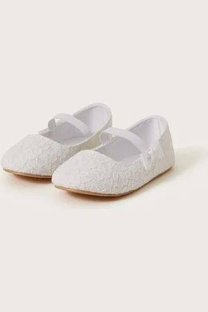 Monsoon Baby Lace Bow Walker Shoes AU 3 (EU 19)