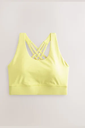 Next Lime Green Active Cross Back Bra XXL