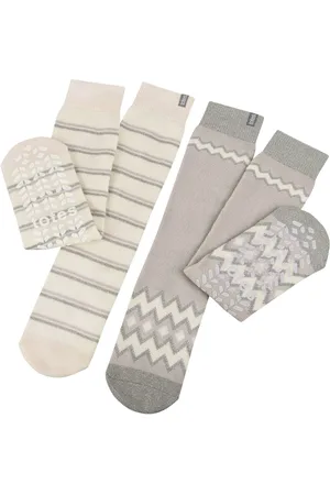 Totes Womens Original Ladies Slipper Socks 2 Pack