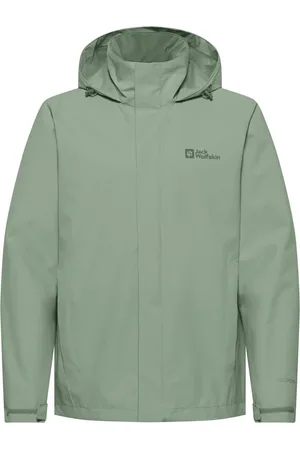 Jack Wolfskin Green Trailtime 2L Waterproof Mens Jacket XL