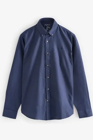 Raging Bull Long Sleeve Classic 100% Cotton Oxford Shirt XXL