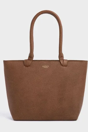 Osprey Tan The Collier Leather Shoulder Tote Bag One