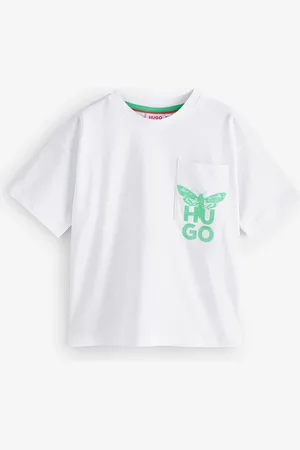 HUGO BOSS White Pocket Logo Short Sleeve T-Shirt 10 Years (140cm)