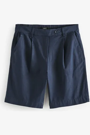 Next Linen Rich City Knee Shorts AU 16 R