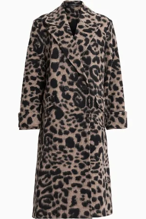 AllSaints AllSaints Brown Mabel Leppo Coat AU 14