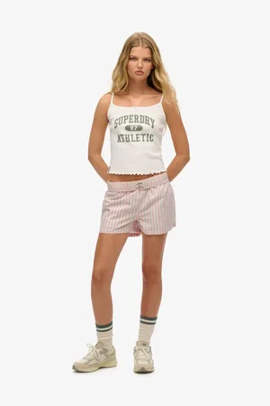 Superdry Stripe Elastic 100% Cotton Shorts 10
