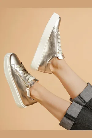JONES BOOTMAKER Paulina Chunky Leather Trainers AU 6 (EU 37)