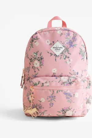 Abercrombie & Fitch Pink Floral Backpack one