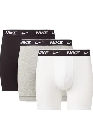Nike Grey Everyday Cotton Stretch Boxer Briefs 3 Pack M