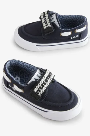 Ted Baker Boys Canvas Boat Shoes AU 9 (EU 26.5)