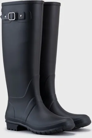 igor Boira Tall Black Knee High Wellies AU 9 (EU 40)
