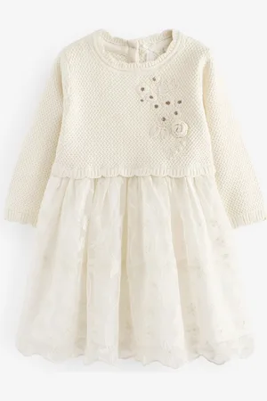 Next 2-in-1 Occasion Long Sleeve Knitted Jumper Dress (3mths-10yrs) 3