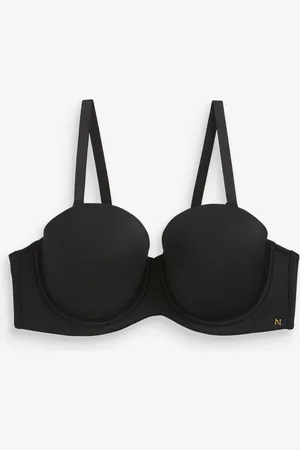 Next Black DD+ Light Pad Strapless Multiway Ultimate Comfort Bra 34 DD