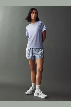 adidas Own The Run All-Over Print Shorts AU 12