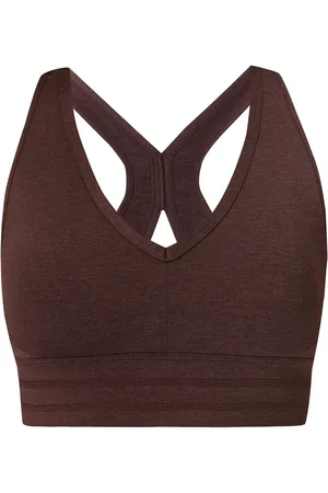 Sweaty Betty Brown Gaia Yoga Bra M