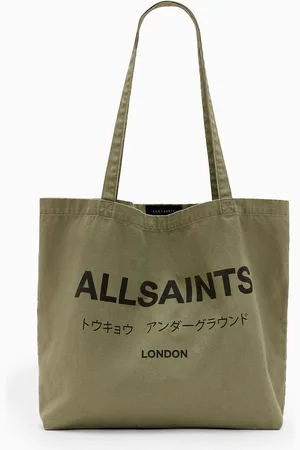 AllSaints AllSaints Green Underground Tote Bag One