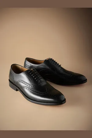 Next Standard Fit Signature Italian Leather Wingcap Brogue Shoes AU 6.5 (EU 40)
