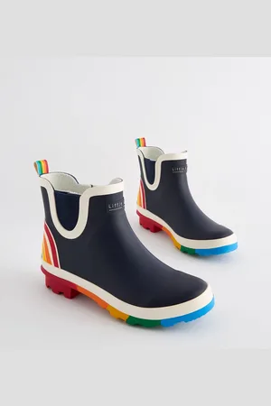 Little Bird Navy Adults Rainbow Welly Boots AU 10 (EU 42)