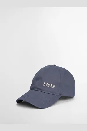 Barbour Blue Albury Sports 100% Cotton Cap One