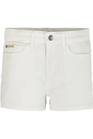 Calvin Klein High Rise Relaxed Denim Shorts 12 Years (152cm)