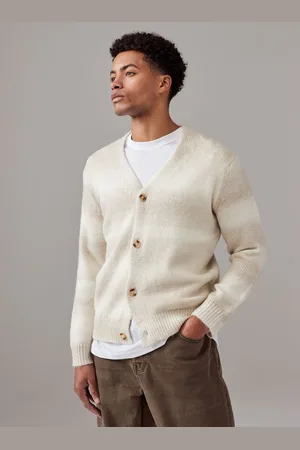 Only & Sons Cream V-Neck Knitted Cardigan XL