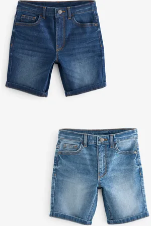 Next 2 Pack Denim Shorts (3-16yrs) 11 Years (146cm)