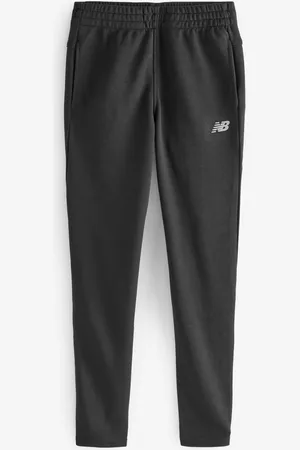 New Balance Black Boys Double Knit Joggers 15